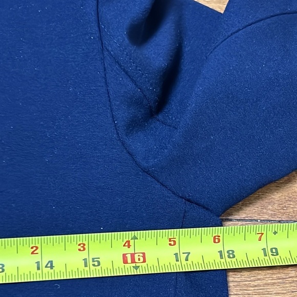 Blazer women 14 P, open front,peplum,button,cropped, steampunk,academia, career - Picture 11 of 12